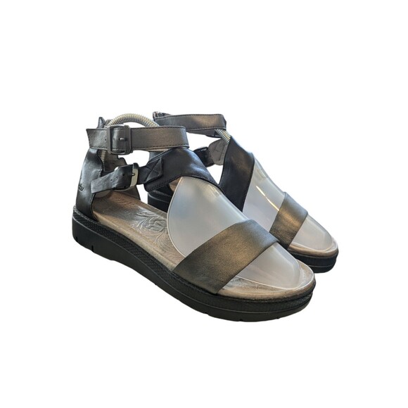 Jambu Shoes - Jambu gladiator women’s wedge sandal size 8.5 cognac leather sandal